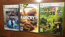 3x1 GIOCHI XBOX 360, Crackdown+Far Cry 2+Mini Ninjas