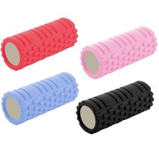 FOAM ROLLER RULLO MASSAGGIO 33X14cm CILINDRO RIGIDO MASSAGGIATORE YOGA PILATES