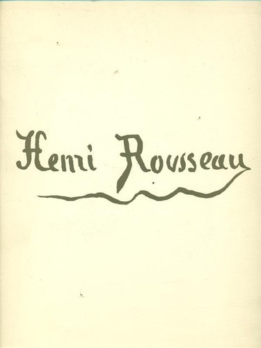 Henri rosseau douanier - rosseau,