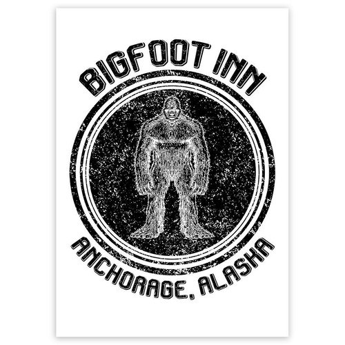 Adesivo regalo bigfoot inn - regalo:,