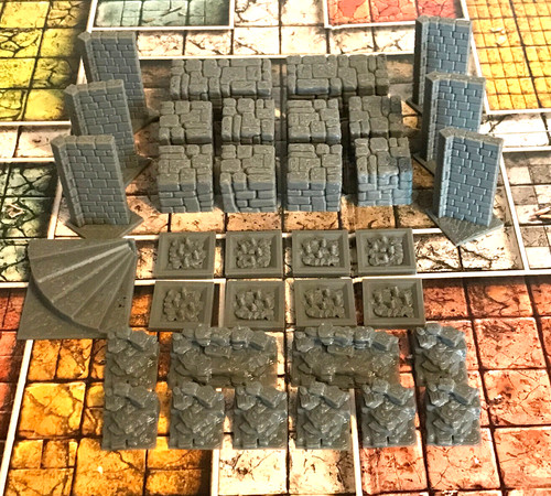 Heroquest set pezzi dungeon - heroquest, 35