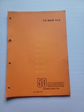 Benelli 50 Magnum 1978 catalogo ricambi originale spare parts list