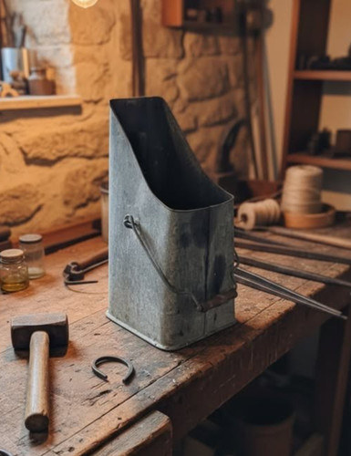 Porta carbone vintage con - vintage,