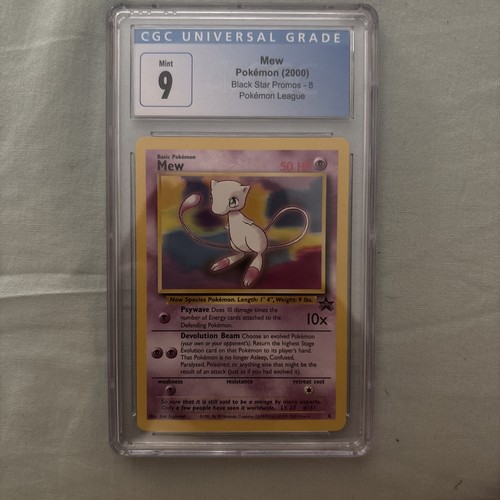 Pokemon mew black star promo - pokemon,