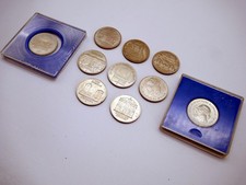 5 Mark Stücke DDR 10 Münzen