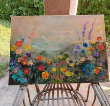 Dipinto:"Prato in fiore"