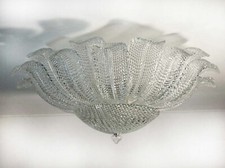 Rare Flower Ceiling Lamp - Murano Art Glass