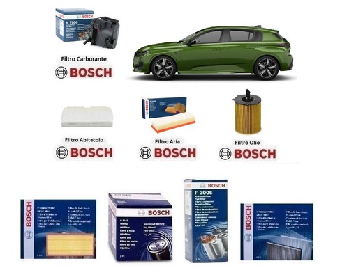 Kit filtri tagliando bosch per - tagliando,