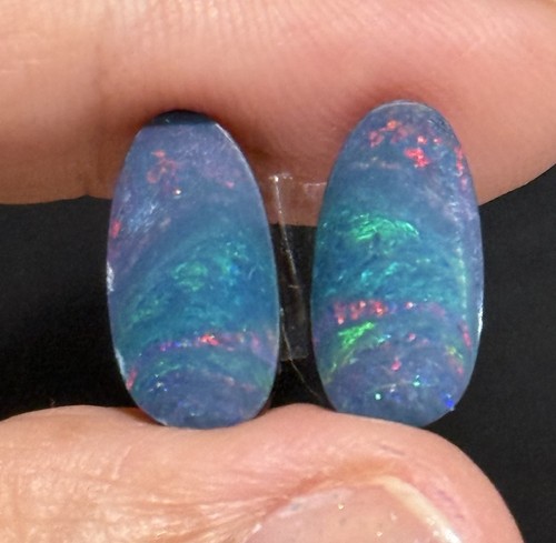 Coppia gemme cabochon opale - cabochon,