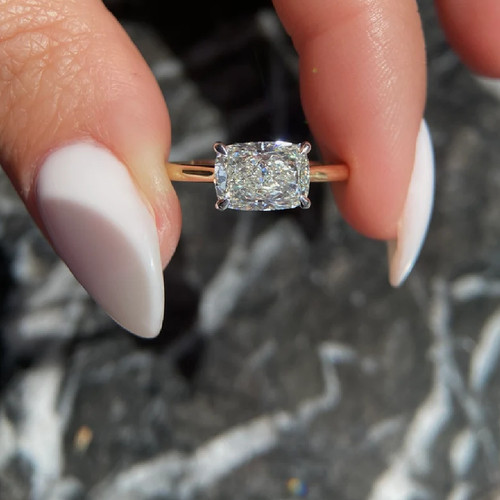 Fede nuziale diamante - fede,