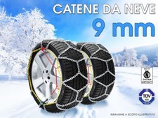 CATENE DA NEVE OMOLOGATE AUTO 9mm GR. 20 135R13 135/13