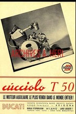 Ducati Cucciolo moto stampa