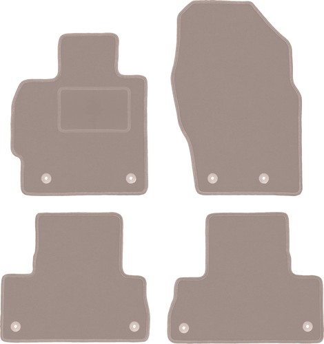 Tappetini velluto beige - tappetini,