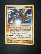 Pokemon Groudon Gold Star 111/113 Holo ITA - No Charizard Crystal 