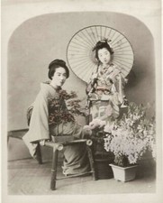 c.1880's PHOTO - JAPAN GIRLS