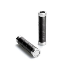 manopole in cuoio nere BROOKS