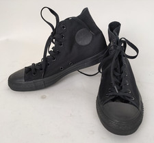 Scarpe Converse All Star alte nere N°9 (Eu42,5) icona pop 8 fori uomo -73A