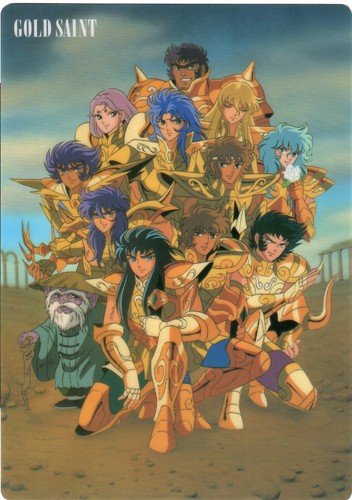 Saint seiya shitajiki gold - shitajiki, –
