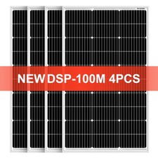 Dokio 200W/400W Mono Pannello Solare Rigido - Giardino, Casa, Balcone, FV