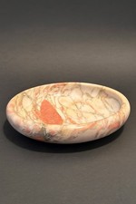 Piatto Decorativo / Svuota tasche / Posacenere In Marmo Rosa Naturale 