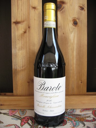 Barolo monvigliero 2016 dei - monvigliero,