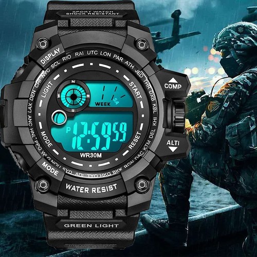 Orologio digitale uomo led - orologio,