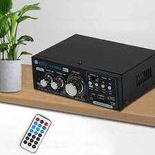 Amplificatore bluetooth nero - amplificatore,