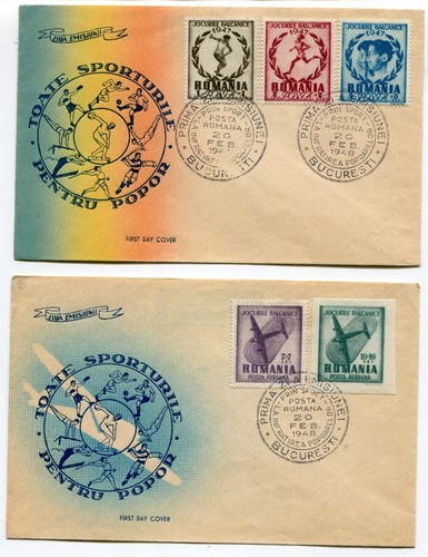 Romania 1948 giochi - romania,