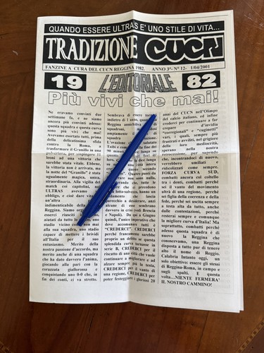 Fanzine ultras tradizione cucn - fanzine,