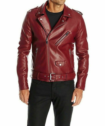 Giacca moto uomo marrone - uomo,