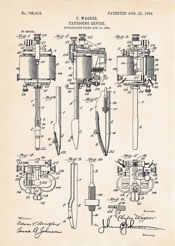 Macchina per tatuaggi 1904