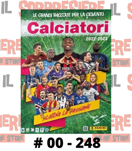Calciatori panini 2022 2023 - calciatori,