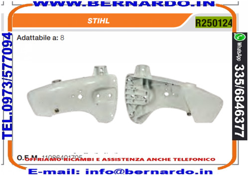 R250124 motosega carter - r250124,