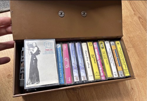 Vintage mixed music cassette - music,