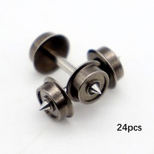 24 pezzi, ruote in metallo