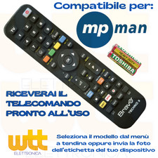 TELECOMANDO MPMAN UNIVERSALE per TV SAT DECODER DIGITALE DVD BD SCEGLI MODELLO