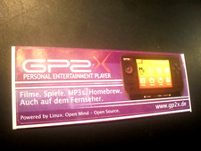 Aufkleber / Sticker ++GP2X ++