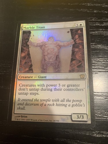 Marble titan foil - titan, play