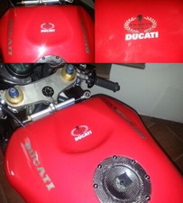 1 adesivo DUCATI 748 916 996 998 r s Tamburini campione sbk su base trasparente 