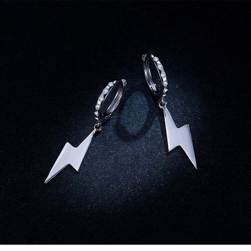 Orecchini con zirconi - , a