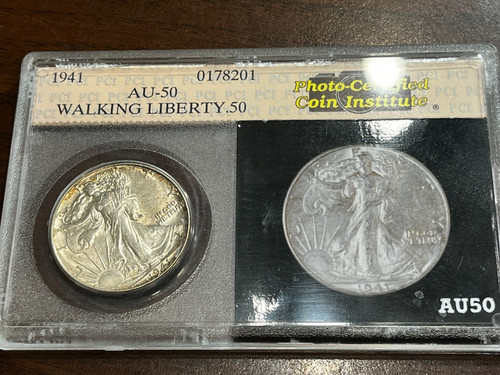 1941 walking liberty - 1941,
