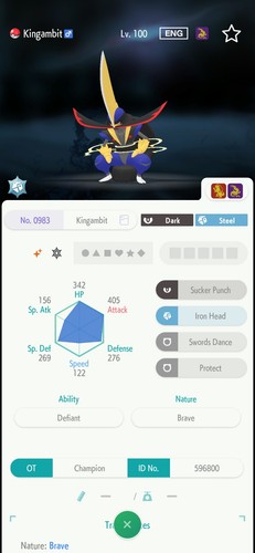 Kingambit 6iv shiny - shiny, pronto