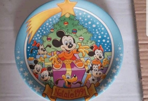 Piatto walt disney natale - piatto,