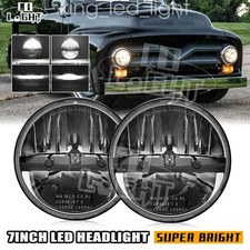 2 fari anabbaglianti 7" led