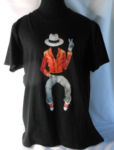 Shirt michael jackson fedora - michael,