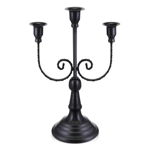 Candelabro gotico metallo - candelabro, in