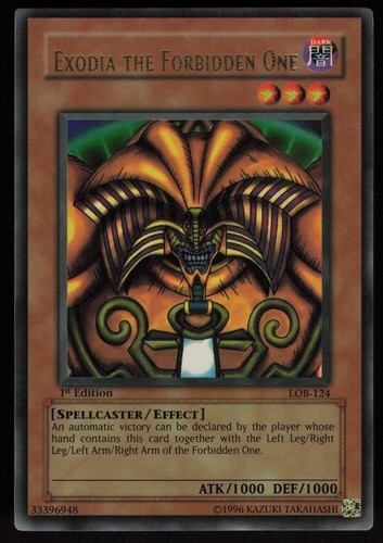 Exodia proibito lob - il, lob-124