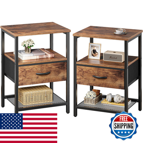 Huuger comodino set 2 - set, di