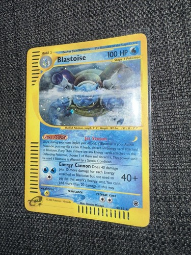 Pokemon blastoise 165 - pokemon, 4/165
