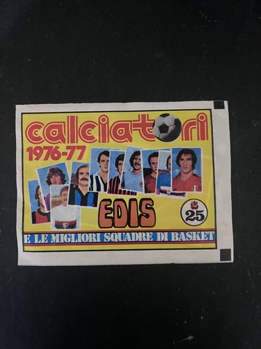 Bustina figurine calciatori - figurine,
